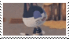 stamp of punchy from animal crossing laughing