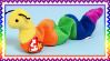 stamp of the inchworm beanie baby