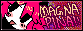 button that reads 'magnapina!!' featuring juno, a character with hot pink hair and a small smile